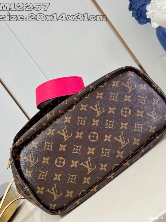 WIS Bandoulière Inside Louis MM-31*28*14cm Vuitton Out Neverfull 0710
